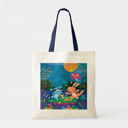 Tote Bag Lune d'automne (Devant)