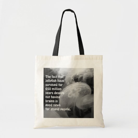 Tote Bag Lune méduse (Devant)