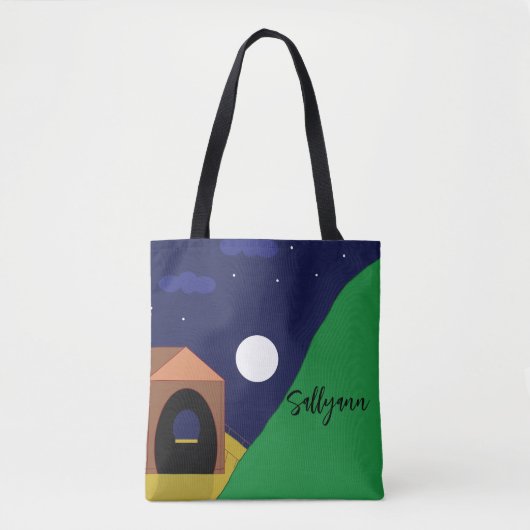 Tote Bag Lune montagneuse du Vermont (Devant)