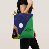 Tote Bag Lune montagneuse du Vermont (De près)