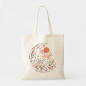 Tote Bag Lune mystique Boho (Devant)