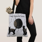 Tote Bag Lune ombragée (De près)