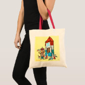 Tote Bag Lune ou buste ! (Devant (produit))