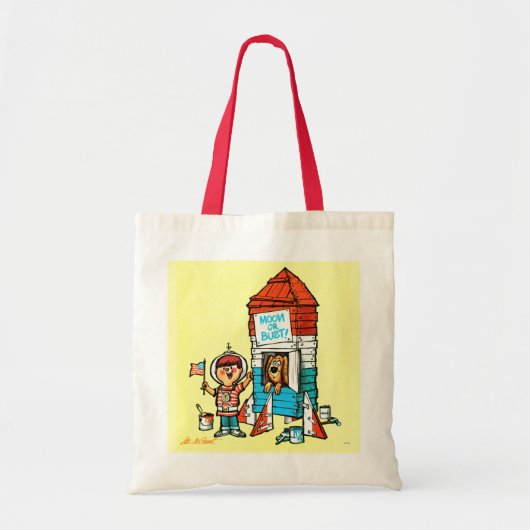 Tote Bag Lune ou buste ! (Devant)