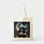 Tote Bag Lune Panda Ours (Devant)