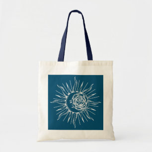Tote Bag Lune Sun Flower