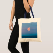 Tote Bag Lune sur la mer de Béring | Russie Extrême-Orient (Devant (produit))