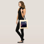Tote Bag Lune sur Stonehenge | Wiltshire, Angleterre (Devant (modèle))
