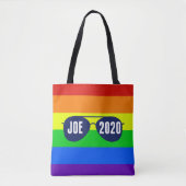Tote Bag Lunettes de soleil arc-en-ciel Joe 2020 (Devant)