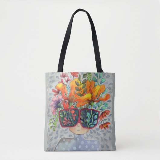 Tote Bag Lunettes de soleil Créativité Fourre-tout (Devant)