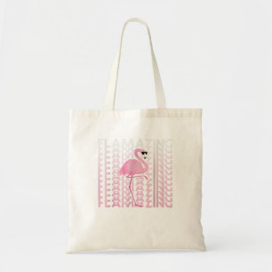 Tote Bag Lunettes de soleil Flamant rose flamazing SHIRT Fu