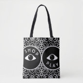 Tote Bag Lunettes de soleil géométriques Two Tone (Devant)