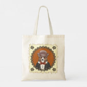 Tote Bag Lunettes de Welsh Corgi (Dos)
