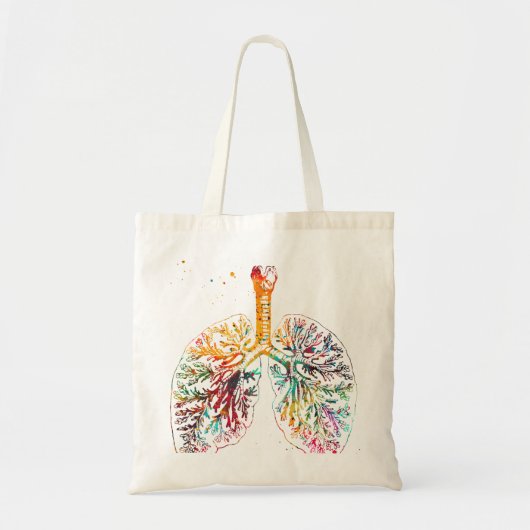 Tote Bag Lung anatomical (Devant)