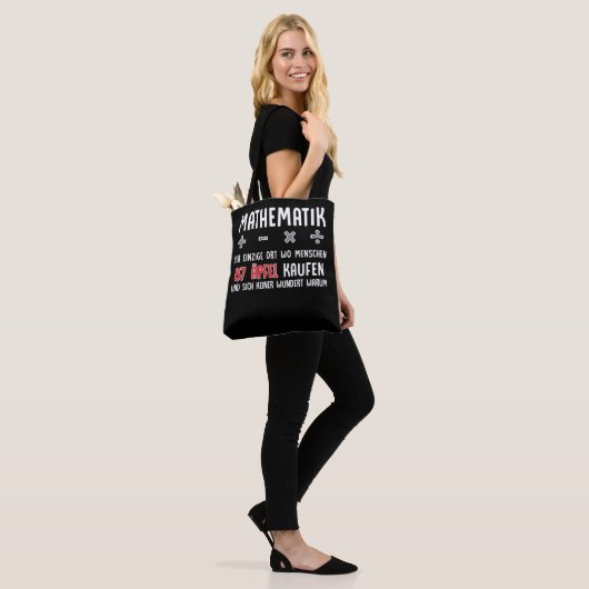 Tote Bag Lustiger Mathe Nerd Spruch Mathematik Schule (Sur le modèle)