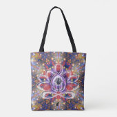 Tote Bag Lustré Zen Lotus (Dos)