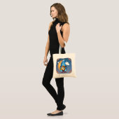 Tote Bag Lutin de lune (Devant (modèle))