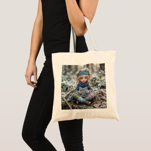 Tote Bag Lutin d'hiver (Devant (produit))