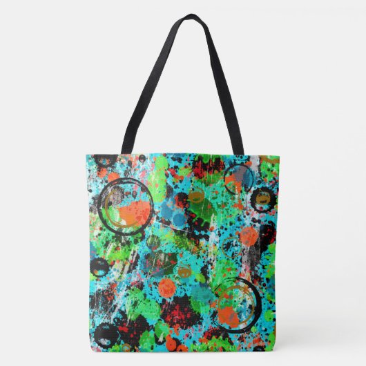 Tote Bag Lutte alimentaire Abstraite (Devant)