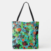 Tote Bag Lutte alimentaire Abstraite (Dos)