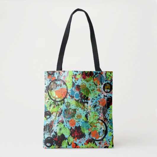 Tote Bag Lutte alimentaire Abstraite (Devant)