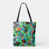 Tote Bag Lutte alimentaire Abstraite (Dos)