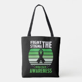 Tote Bag Lutter contre la stigmatisation Mois de sensibilis (Dos)