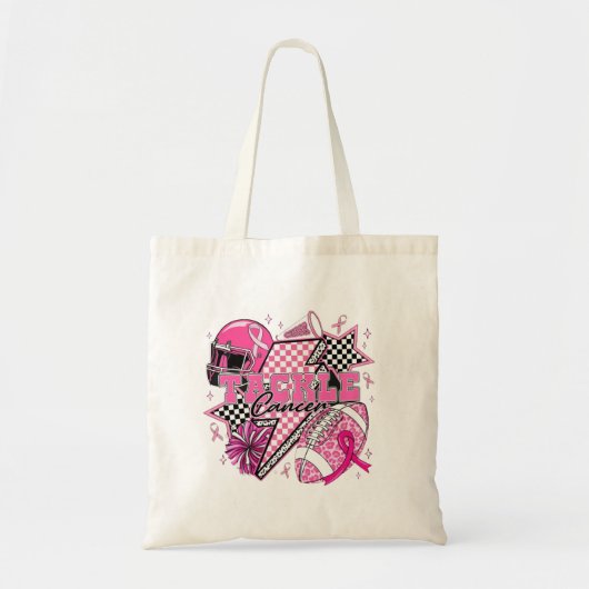 Tote Bag 🏈 Lutter contre le cancer Conception (Devant)