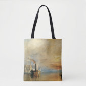 Tote Bag Lutter contre le Téméraire par Joseph Turner, Art  (Devant)