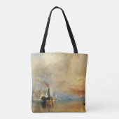 Tote Bag Lutter contre le Téméraire par Joseph Turner, Art  (Dos)