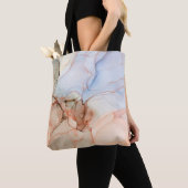 Tote Bag Luxe Abstrait : Art de l'encre d'alcool (De près)