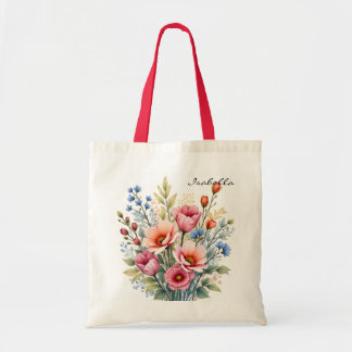 Tote Bag Luxury Popular Wildflowers Beautiful Collection