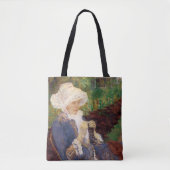 Tote Bag Lydia Crocheting en Jardin à Marly, Mary Cassatt (Devant)