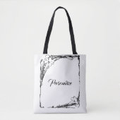 Tote Bag Lys Art nouveau (Devant)