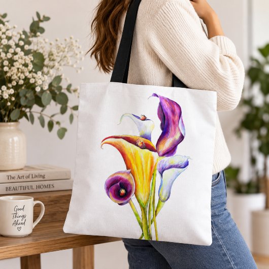 Tote Bag Lys calla