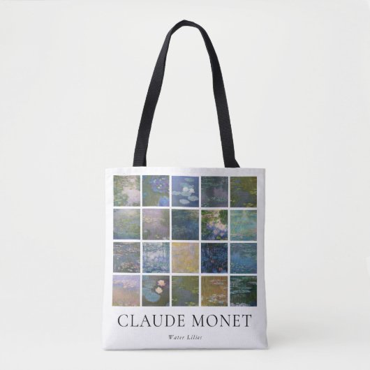 Tote Bag Lys d'eau Claude Monet (Devant)