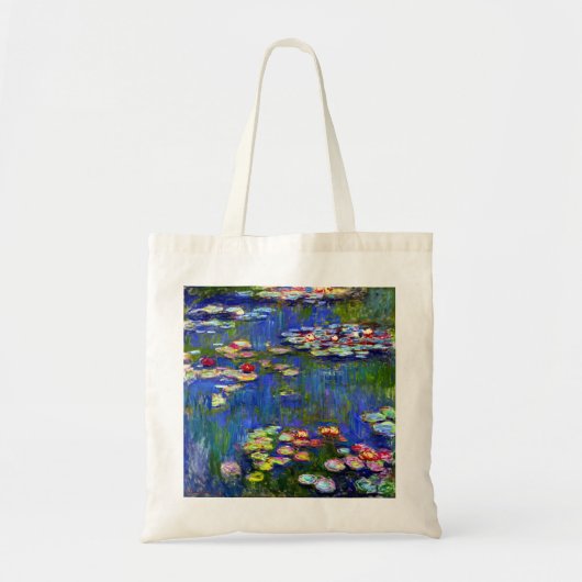 Tote Bag Lys d'eau Claude Monet (Devant)