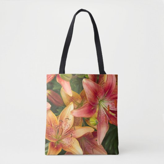 Tote Bag Lys du jardin (Devant)