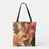 Tote Bag Lys du jardin (Dos)