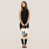 Tote Bag M est pour Merganser (Devant (modèle))