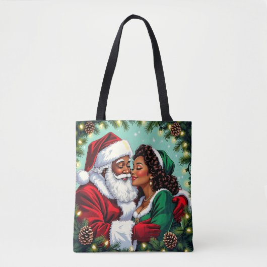 Tote Bag M. et Mme Clause Joyeux Noël (Devant)