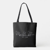 Tote Bag M. Et Mme Mariage établie (Dos)
