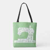 Tote Bag Ma machine appelle (Dos)