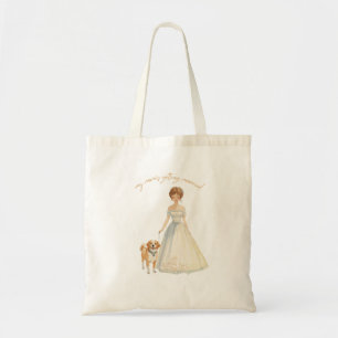 Tote Bag Ma mère se marie Design Chien de mariage