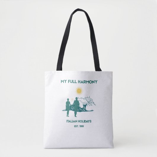 Tote Bag Ma pleine harmonie de luxe plage (Devant)