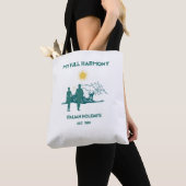 Tote Bag Ma pleine harmonie de luxe plage (De près)