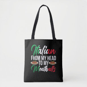 Tote Bag Ma Tête À Mes Boulettes De Viande