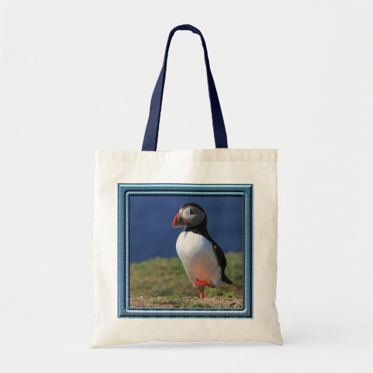 Tote Bag Macareux d'île de Skomer (Devant)