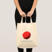 Tote Bag macaron aux fraises (Devant (produit))