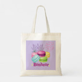 Tote Bag Macarons français (Dos)